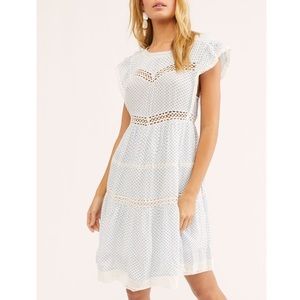 Free People Retro Kitty Mini Dress